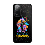 Personalized Butterfly Blessed To Be Called Grandma & Kid's Name Phonecase Printed PNHQ1602