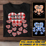 Personalized Mommy's Sweethearts & Kid's Name Tshirt Printed 23FEB-VD15