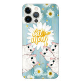 Personalized Flower Cat Lovers Phonecase Printed QTHQ1802