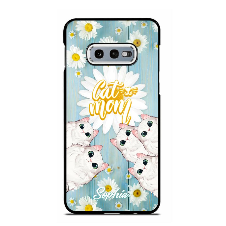 Personalized Flower Cat Lovers Phonecase Printed QTHQ1802