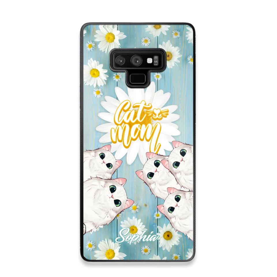 Personalized Flower Cat Lovers Phonecase Printed QTHQ1802