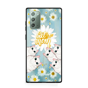 Personalized Flower Cat Lovers Phonecase Printed QTHQ1802