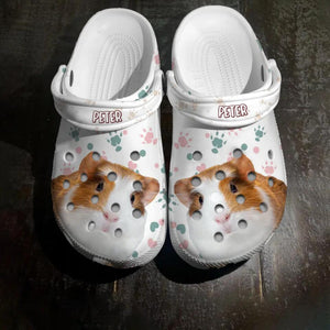 Personalized Pig Guinea Lover Clog Slipper Shoes Printed QTHQ2302