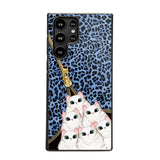 Personalized Cats with Colorful Leopard Skin Cat Lovers Gift Phonecase Printed 23FEB-HQ23