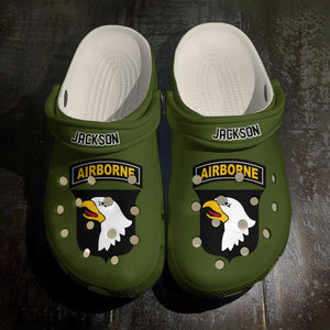 Personalized US Division Clog Slipper Shoes Printed 23FEB-DT24