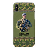 Personalized Upload Photo Norwegian Veteran/Soldier Phonecase Printed 23FEB-HQ28