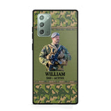 Personalized Upload Photo Norwegian Veteran/Soldier Phonecase Printed 23FEB-HQ28