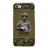 Personalized Upload Photo Swiss Veteran/Soldier Phonecase Printed 23FEB-HQ28