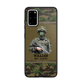 Personalized Upload Photo Swiss Veteran/Soldier Phonecase Printed 23FEB-HQ28