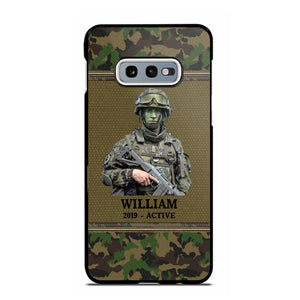 Personalized Upload Photo Swiss Veteran/Soldier Phonecase Printed 23FEB-HQ28