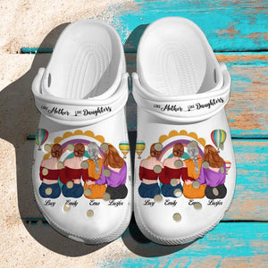 Personalized Like Mother Like Daughters Clog Slipper Shoes Printed PNVD2802