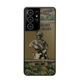 Personalized Swiss Soldier Once A Soldier Always A Soldier Camo Phonecase Printed 23MAR-DT07