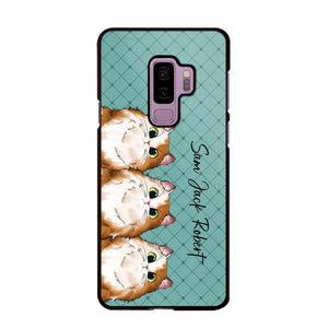 Personalized Cat Lovers With Colorful Background Phonecase Printed 23MAR-HQ10