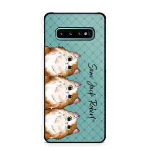 Personalized Cat Lovers With Colorful Background Phonecase Printed 23MAR-HQ10