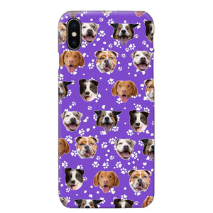 Personalized Upload Your Dog Photo Head Dog Lovers Phonecase Printed QTHQ1303