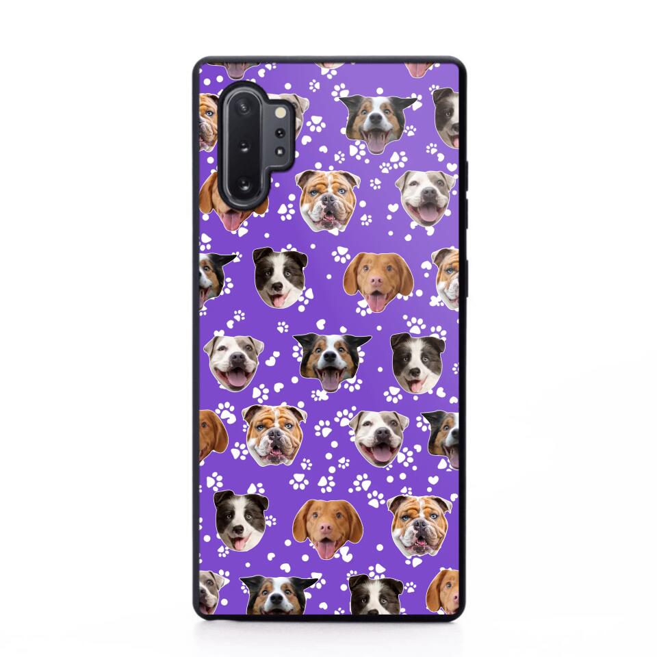 Personalized Upload Your Dog Photo Head Dog Lovers Phonecase Printed QTHQ1303