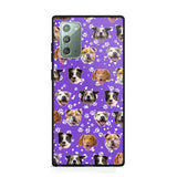 Personalized Upload Your Dog Photo Head Dog Lovers Phonecase Printed QTHQ1303