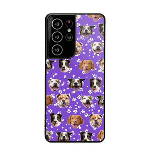 Personalized Upload Your Dog Photo Head Dog Lovers Phonecase Printed QTHQ1303