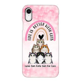 Personalized Life Is Better With Cats Cat Lovers Phonecase Printed PNHQ1403