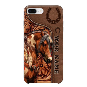 Personalized Horse Lovers Phonecase Printed 23MAR-DT15