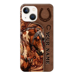 Personalized Horse Lovers Phonecase Printed 23MAR-DT15