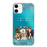 Personalized Dogs & Name Dog Lovers Gift Phonecase Printed 23MAR-DT17