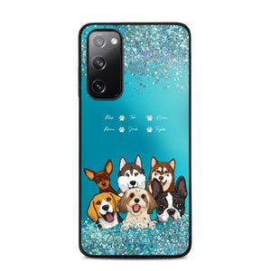 Personalized Dogs & Name Dog Lovers Gift Phonecase Printed 23MAR-DT17