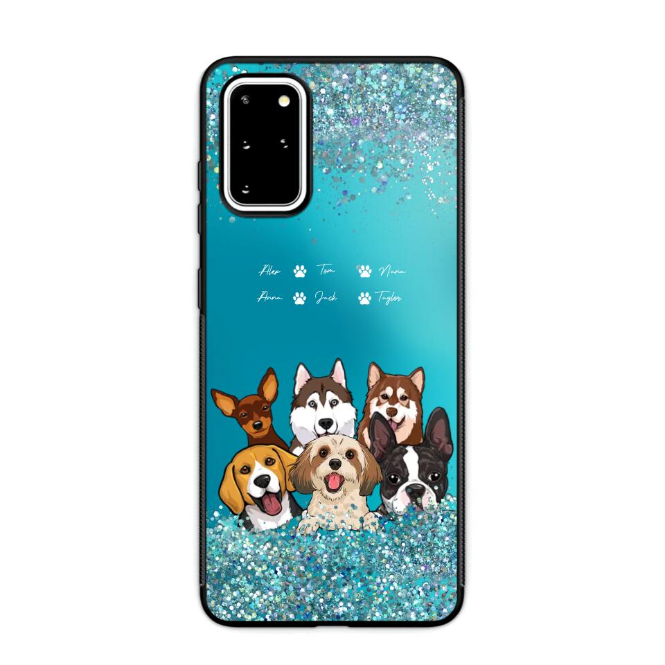 Personalized Dogs & Name Dog Lovers Gift Phonecase Printed 23MAR-DT17