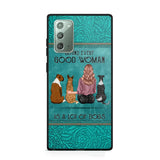 Personalized Behind Every Good Woman Is A Lot Of Dogs & Name Dog Lovers Gift Phonecase Printed 23MAR-DT18