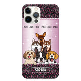 Personalized Dogs & Name Dogs Lovers Gift Phonecase Printed 23MAR-HQ20