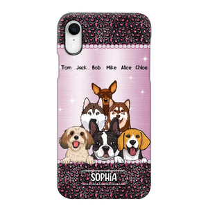 Personalized Dogs & Name Dogs Lovers Gift Phonecase Printed 23MAR-HQ20