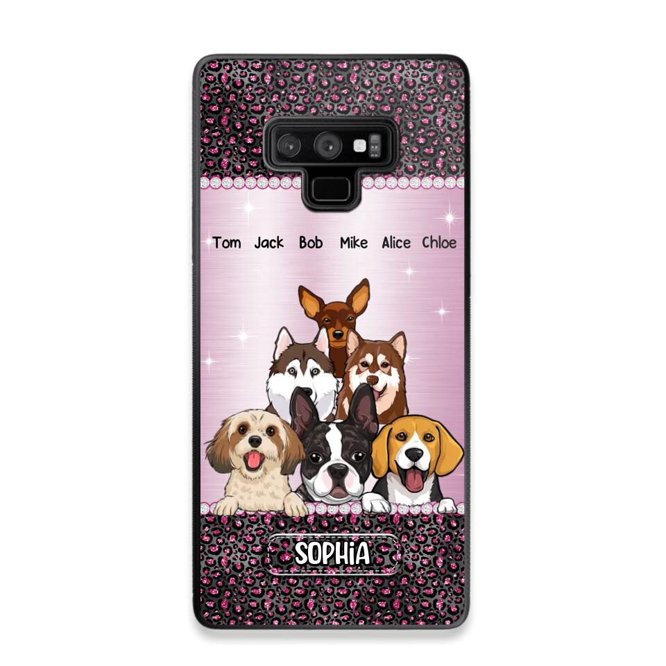 Personalized Dogs & Name Dogs Lovers Gift Phonecase Printed 23MAR-HQ20