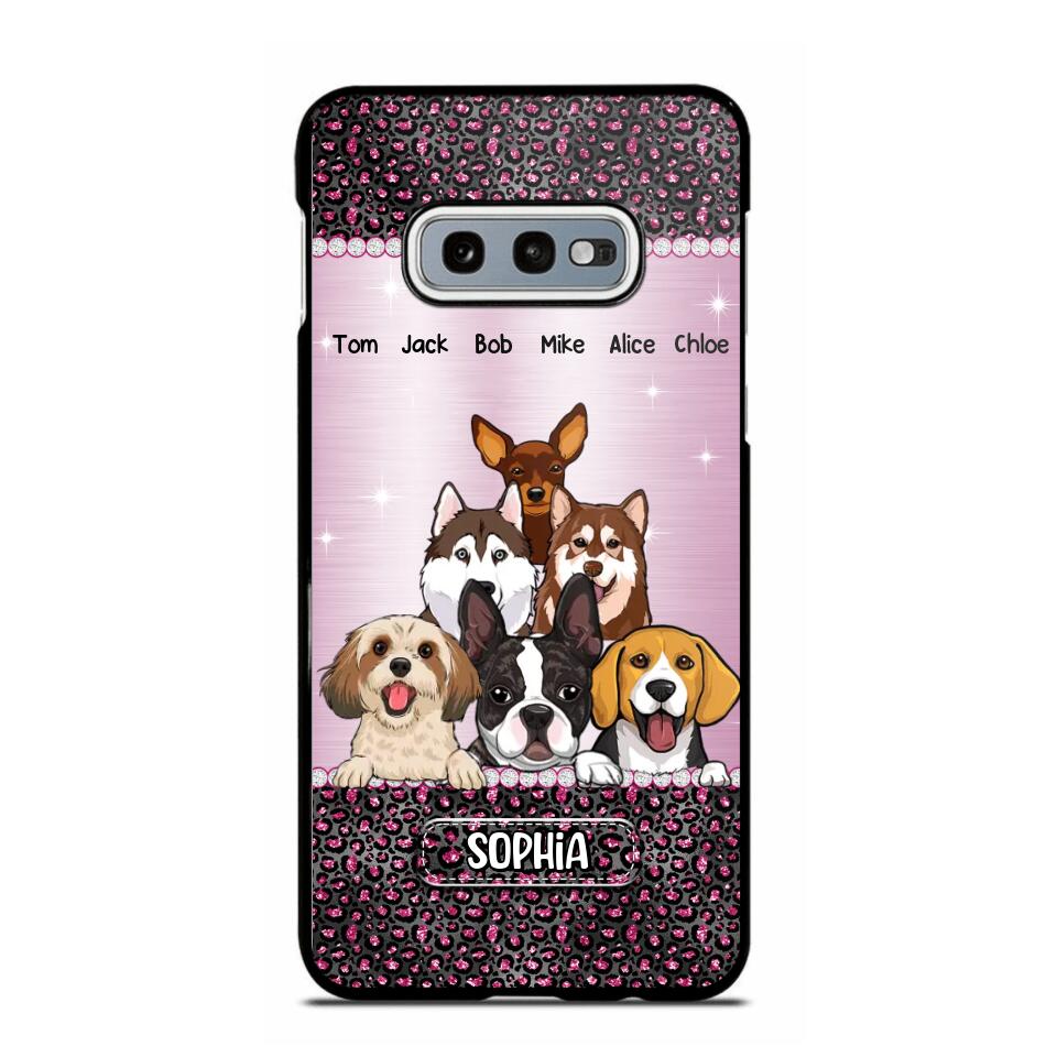 Personalized Dogs & Name Dogs Lovers Gift Phonecase Printed 23MAR-HQ20