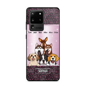 Personalized Dogs & Name Dogs Lovers Gift Phonecase Printed 23MAR-HQ20