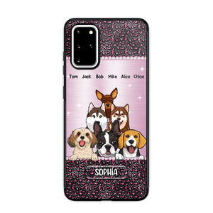 Personalized Dogs & Name Dogs Lovers Gift Phonecase Printed 23MAR-HQ20