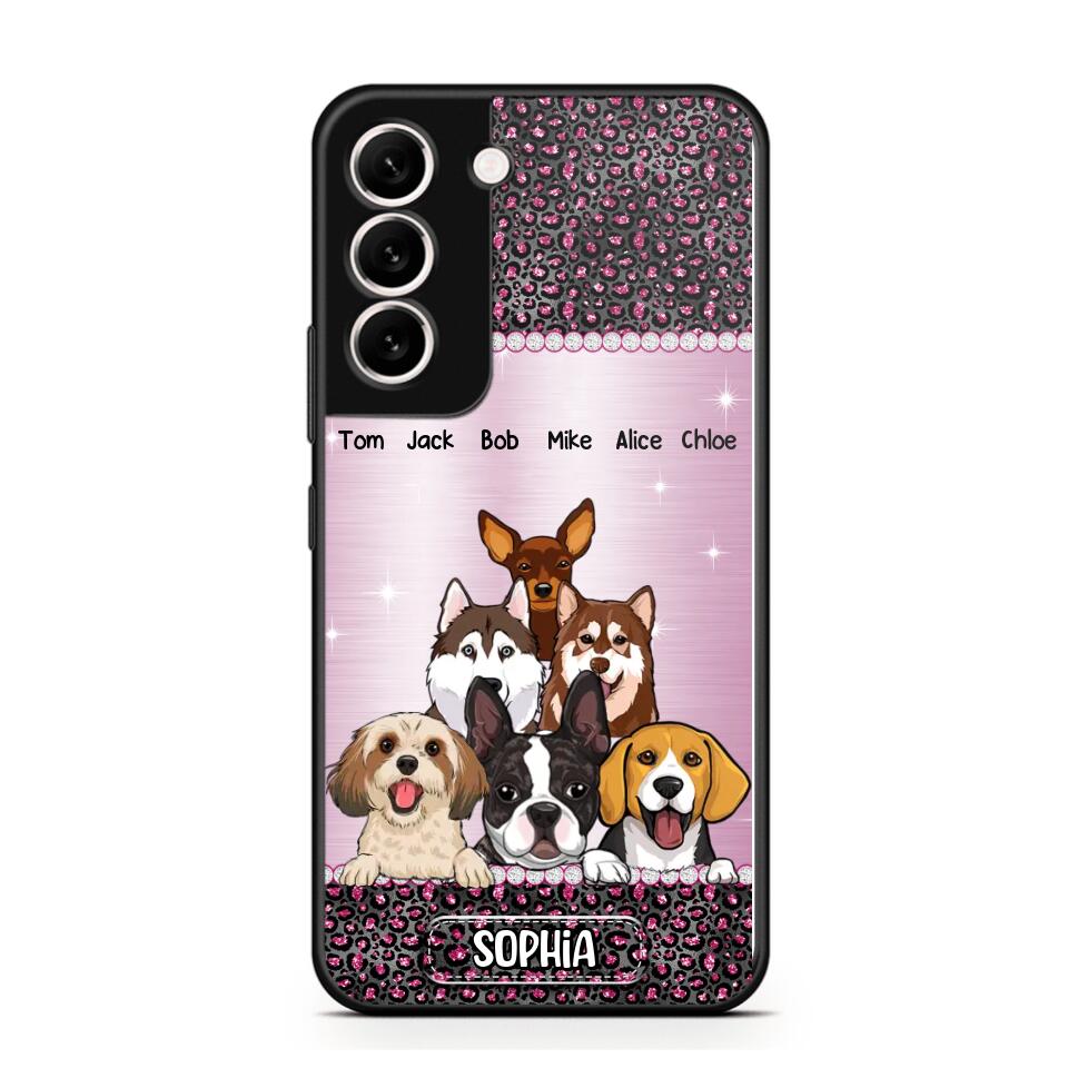 Personalized Dogs & Name Dogs Lovers Gift Phonecase Printed 23MAR-HQ20