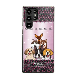 Personalized Dogs & Name Dogs Lovers Gift Phonecase Printed 23MAR-HQ20