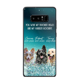 Personalized Upload Your Dog or Memorial Dog Photo You Were My Favorite  Phonecase Printed PNDT2003