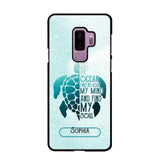 Personalized And Into The Ocean I Go To Lose My Mind And Find My Soul Turtle Phonecase Printed QTDT2003