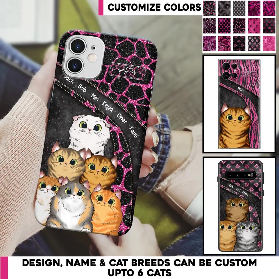 Personalized Cat Lovers Phonecase Printed QTHQ2103