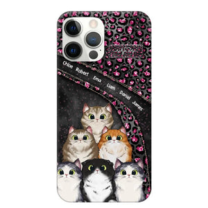 Personalized Cat Lovers Phonecase Printed QTHQ2103