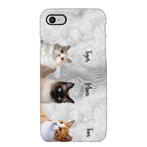 Personalized Upload Your Cat Photo & Cat Name Phonecase Printed 23MAR-DT20