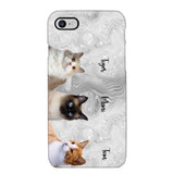 Personalized Upload Your Cat Photo & Cat Name Phonecase Printed 23MAR-DT20