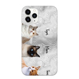 Personalized Upload Your Cat Photo & Cat Name Phonecase Printed 23MAR-DT20