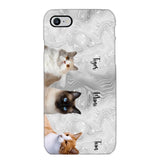 Personalized Upload Your Cat Photo & Cat Name Phonecase Printed 23MAR-DT20