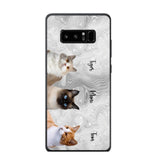 Personalized Upload Your Cat Photo & Cat Name Phonecase Printed 23MAR-DT20