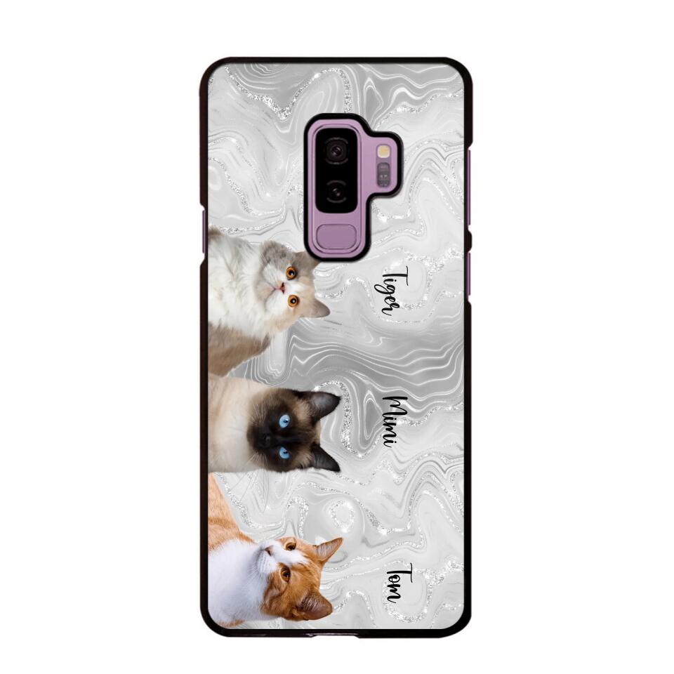 Personalized Upload Your Cat Photo & Cat Name Phonecase Printed 23MAR-DT20