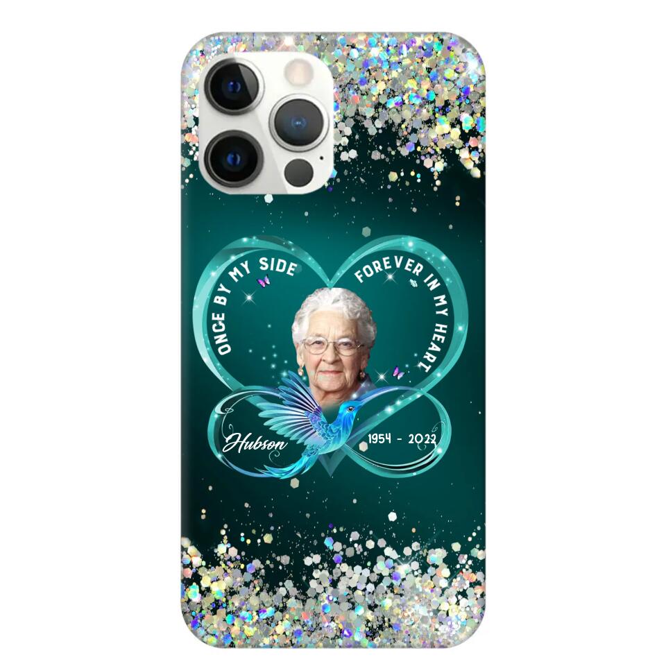 Personalized Upload Your Grandma Photo Once By My Side Forever In My Heart Phonecase Printed PNHQ2103