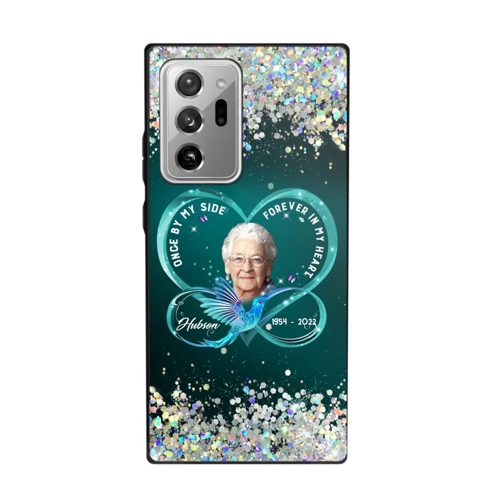 Personalized Upload Your Grandma Photo Once By My Side Forever In My Heart Phonecase Printed PNHQ2103