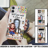 Personalized Best Dog Mom Ever Phonecase Printed PNHQ2203